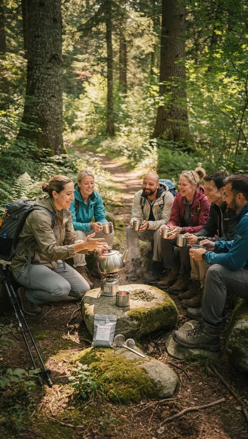 Egy szakértő bemutatja a gyógynövények hatásait és a közös egészségtudatos tervezés előnyeit oktató környezetben.